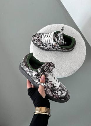 Шкіряні кросівки adidas samba