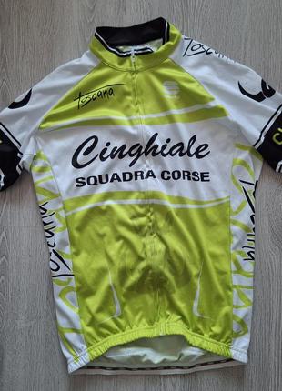 Вело джерси салатовое sportful