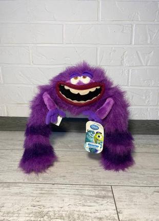 Мягкая плюшевая кукла монстр арт disney art monsters university