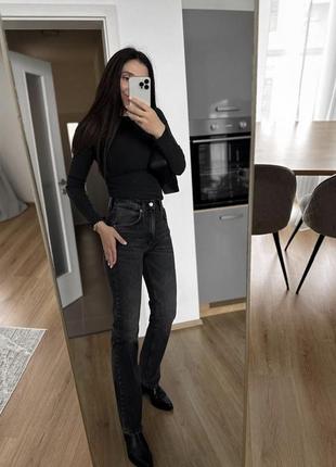 Джинси zara straight2 фото