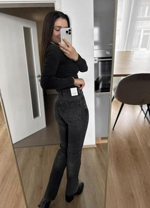 Джинси zara straight4 фото
