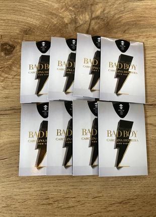 Набор пробников bad boy carolina herrera