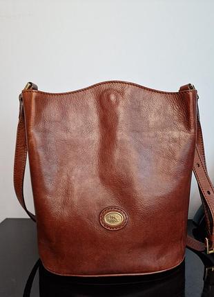 Кожаная сумка the bridge story donna large shoulder bag3 фото