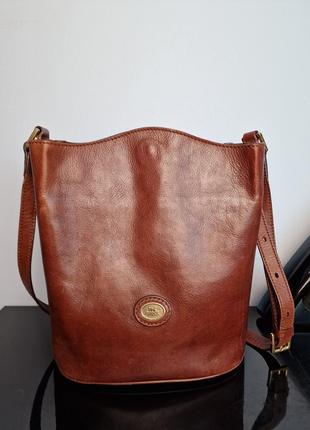 Кожаная сумка the bridge story donna large shoulder bag2 фото