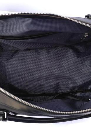 Стильная дорожная сумка "nylon" кордура+натуральная кожа4 фото