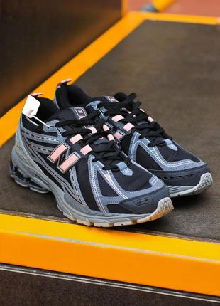 Кроссовки мужские New Balance on Nice Kicks black/grey/pink