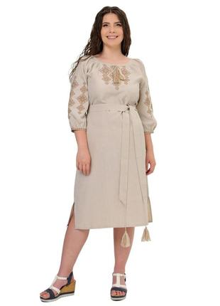 Нова сукня з вишивкою р.60