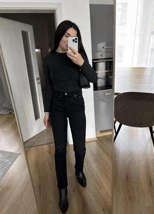 Джинси zara straight пряма модель