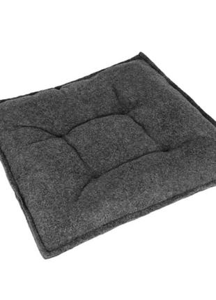 Будиночок лежанка з повсті "кубик" з подушкою для маленьких та середніх порід собак розмір л3 фото