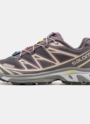 Кроссовки мужские демисезонные турция текстиль salomon xt- 6 soft ground 36