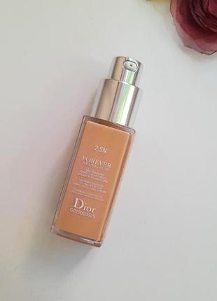 Тональний крем dior forever natural nude# 2.5n