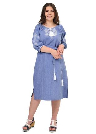 Нова гарна сукня з вишивкою р.60