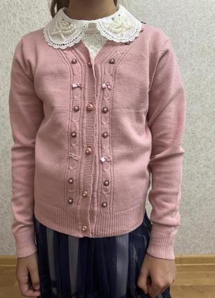 Кофта фирменная на пуговицах9 фото