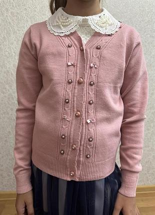 Кофта фирменная на пуговицах10 фото