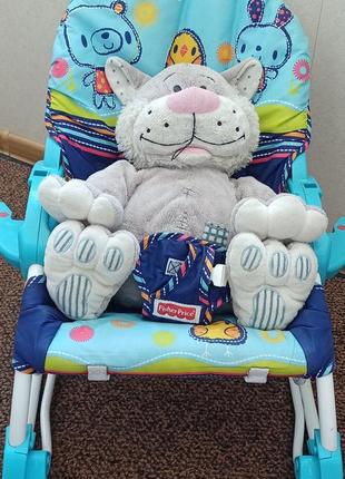 Крісло - гойдалка - шезлонг fisher-price 3 в 1