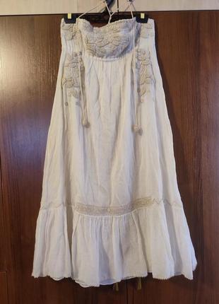 Сарафан вне шеи chloe vintage original требует химчистка
