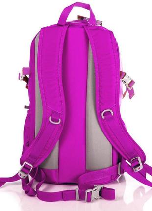 Жіночий спортивний рюкзак 25х42х14 см onepolar фіолтово-червоний (2000001965016)4 фото