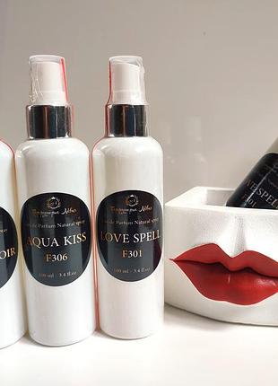 Парфумований спрей для тіла / aqua kiss / love spell / bare vanilla noir / victoria's secret / швейцарія ➡️ об'єм 100мл