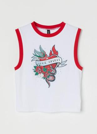 Брендова h&m топ футболка