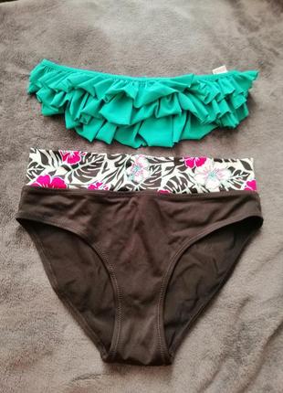 Купальник раздельный высокие плавки на широкой резинке м