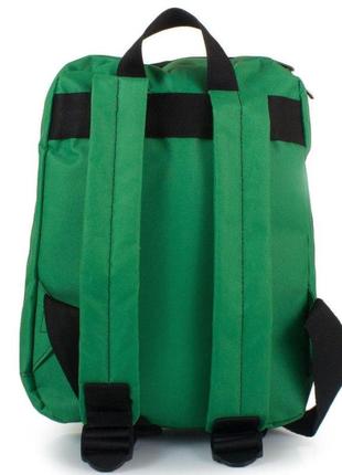 Рюкзак міський 26х32х9 см dnk leather зелений (2000002735281)3 фото