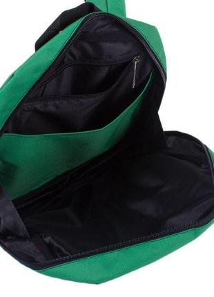 Рюкзак міський 26х32х9 см dnk leather зелений (2000002735281)6 фото