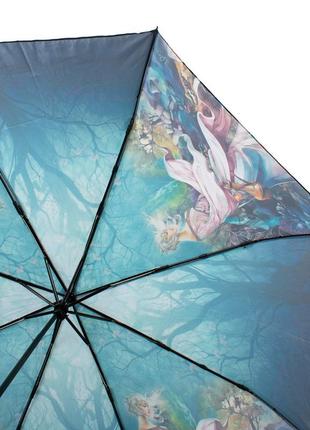 Жіноча складана парасолька механічна 96 см zest різнобарвна (2000002486787)4 фото