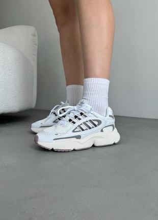 Жіночі кросівки adidas VISION white beige purple адідас
