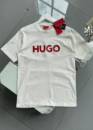 Чоловіча футболка hugo tee cream