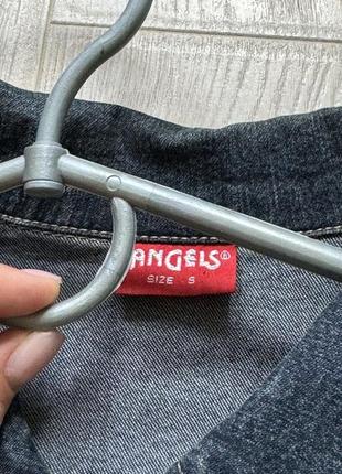 Джинсовка женская темно-синяя6 фото