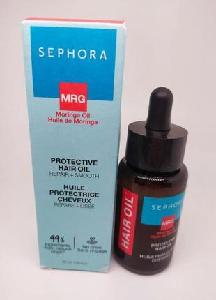 Захисна олія для волосся з олією моринги protective hair oil with moringa oil