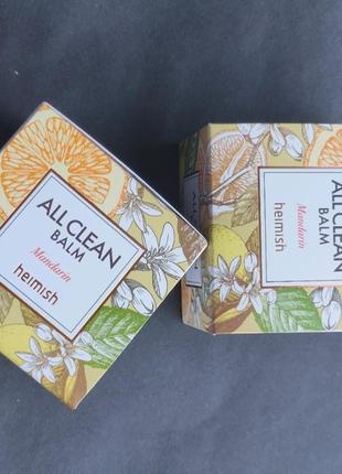 Heimish all clean mandarin clean balm 50 ml очищувальний бальзам очищуальний бальзам