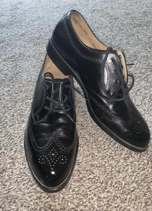 Туфлі оксфорди шкіряні