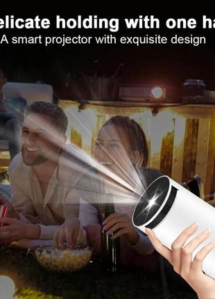 Смарт-проектор magcubic hy300 4k,android 11, 200ansi lumens,40-130 дюймів5 фото