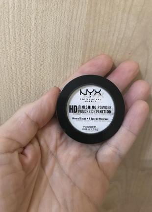 Nyx пудра финишная