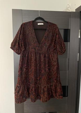 Шикарна оксамовита сукня від promod