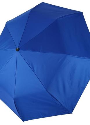 Жіноча парасолька напівавтомат (3065) 100 см max синя (2000000800721)2 фото