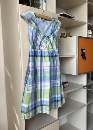 Платье от esprit, не cos uniqlo, в клеточку