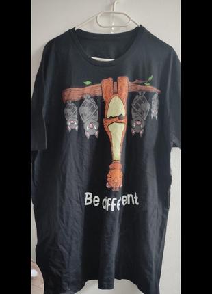 Размер 2 xl новая футболка майка из европы be different любым вторым