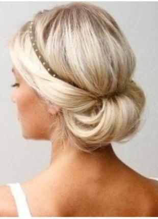 Ободок для волос, греческая прическа