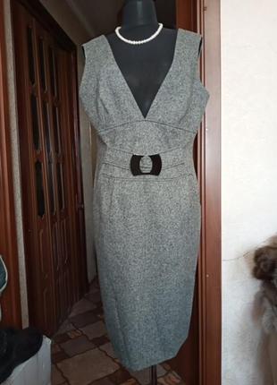 Сарафан новый,теплый,шерсть,батал,р.56,54,52 польша ц. 350 гр