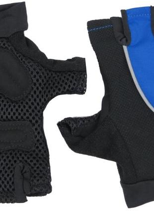 Женские перчатки для занятия спортом, велоперчатки crivit синие1 фото