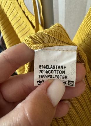 Трикотажное платье в рубчик cherry koko