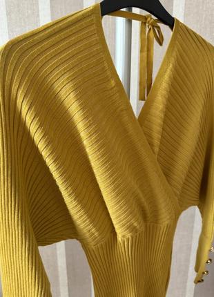 Трикотажное платье в рубчик cherry koko