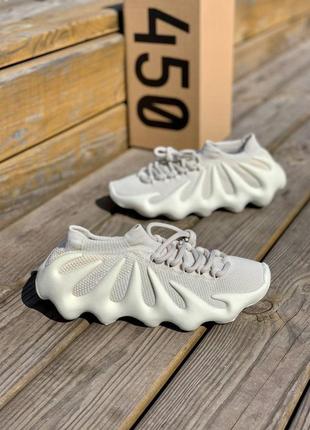 Чоловічі / жіночі кросівки  adidas yeezy boost 450 cloud white