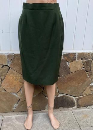 Escada шерстяная юбка-карандаш