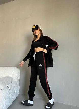 Женский спортивный костюм adidas x gucci