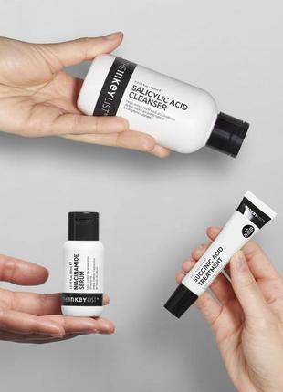Бестселер ❗️набір для боротьби з акне the inkey list back to basics your breakout recipe