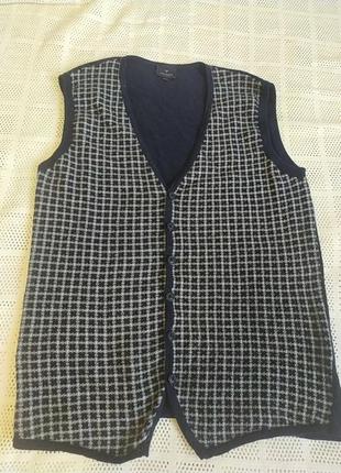 Жилетка кашемир шерсть