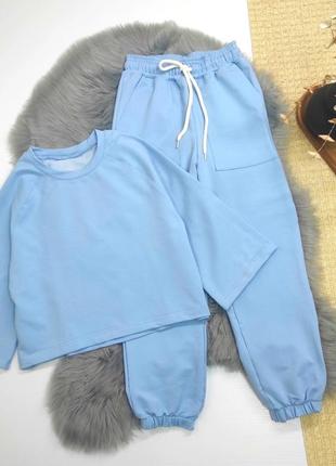 Крутий костюм двійка
тканина турецька двохнитка, штани і футболка